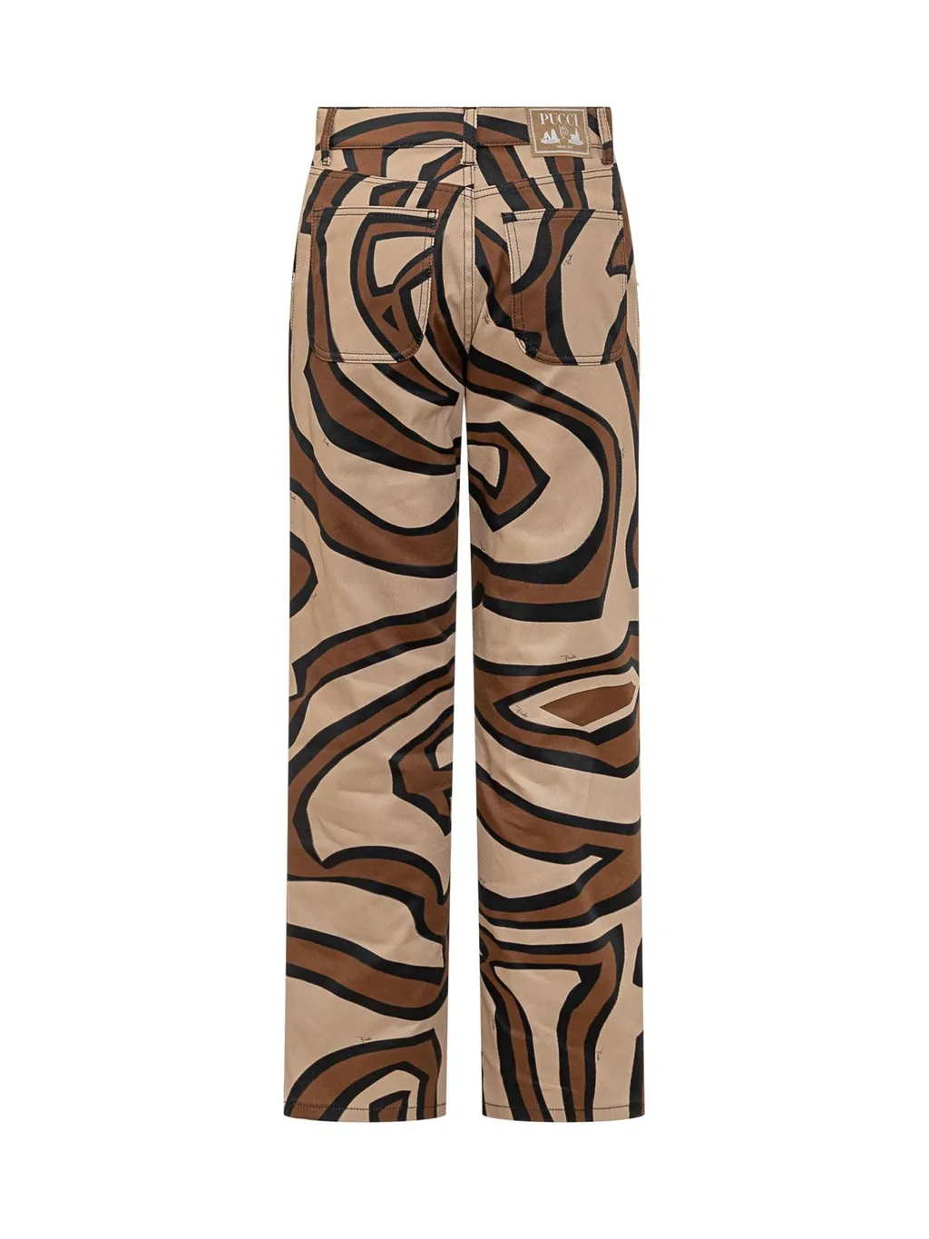Pucci Gabardine Patterned Pants
