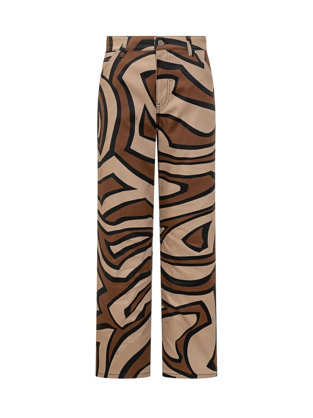 Pucci Gabardine Patterned Pants