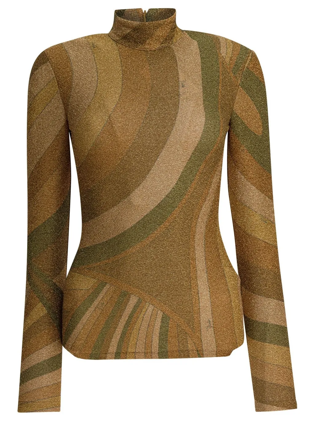 Pucci Jersey Lamé Top