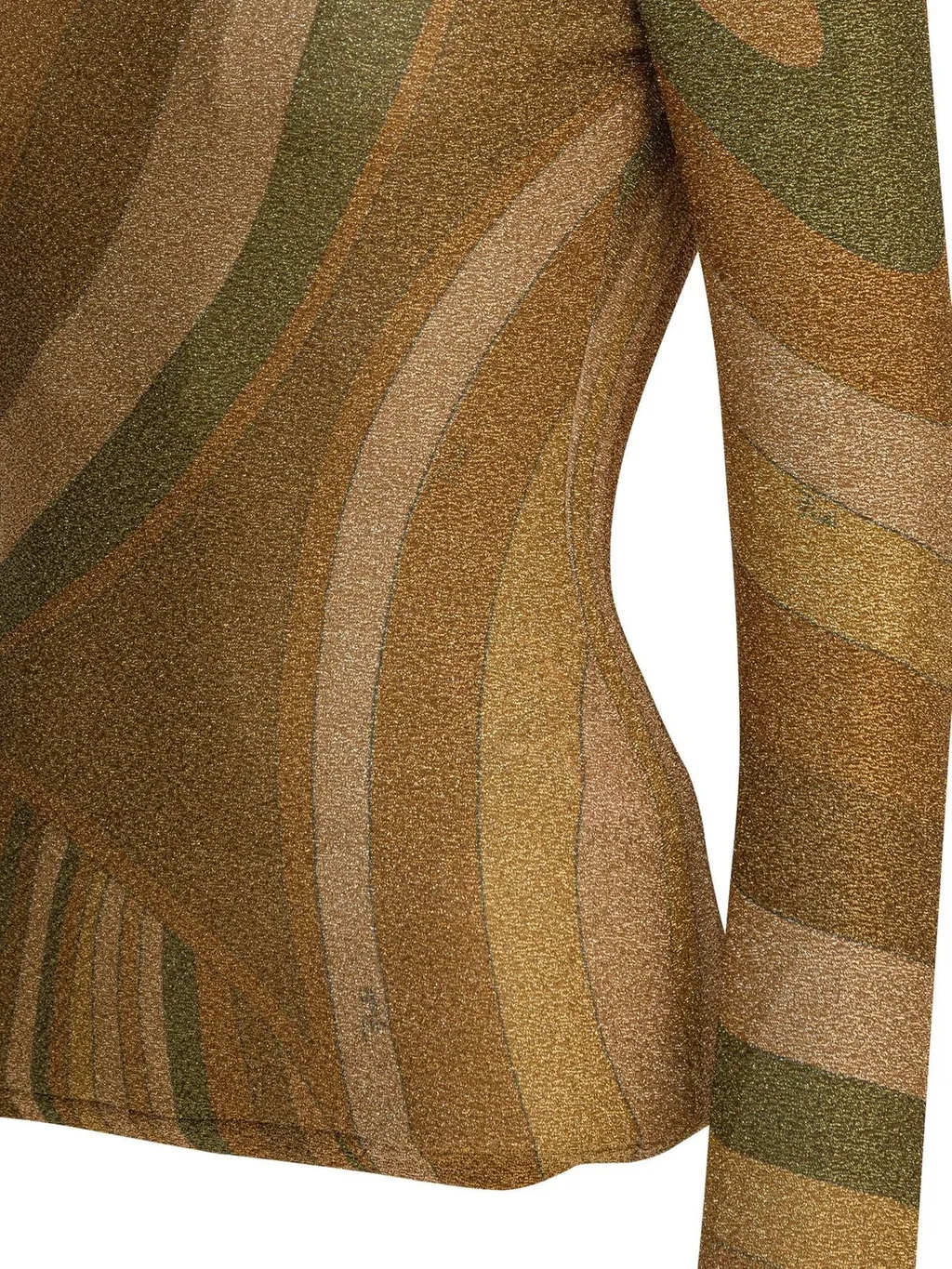 Pucci Jersey Lamé Top