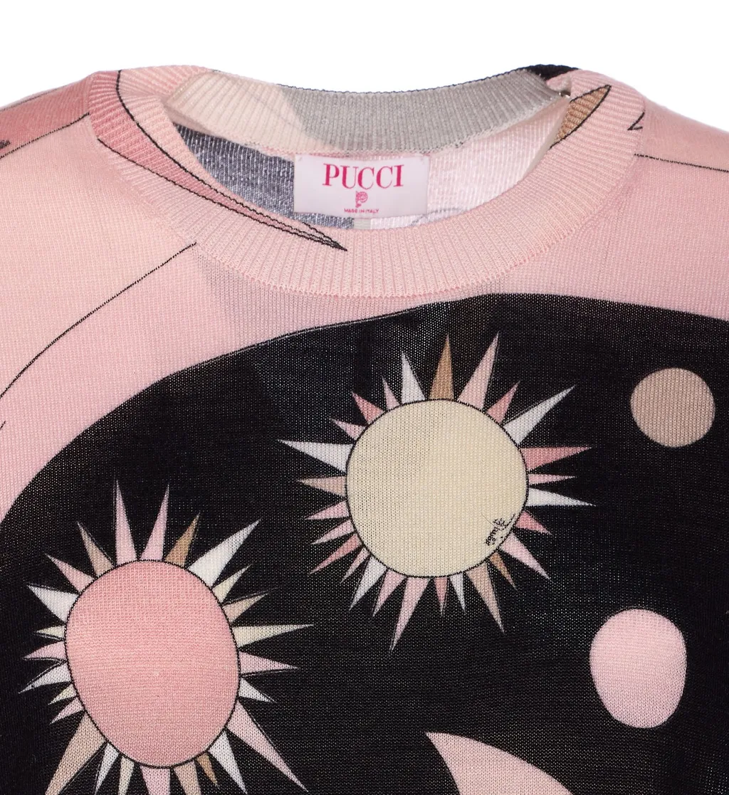Pucci Stella Printed Crewneck T-Shirt