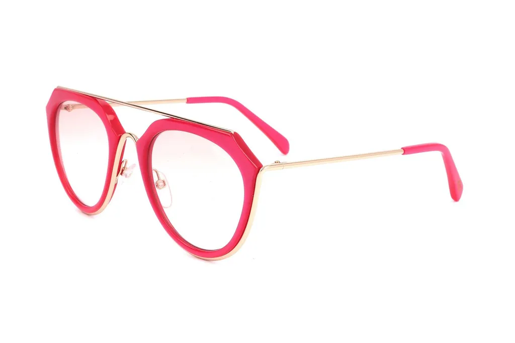 Emilio Pucci Oval Frame Sunglasses