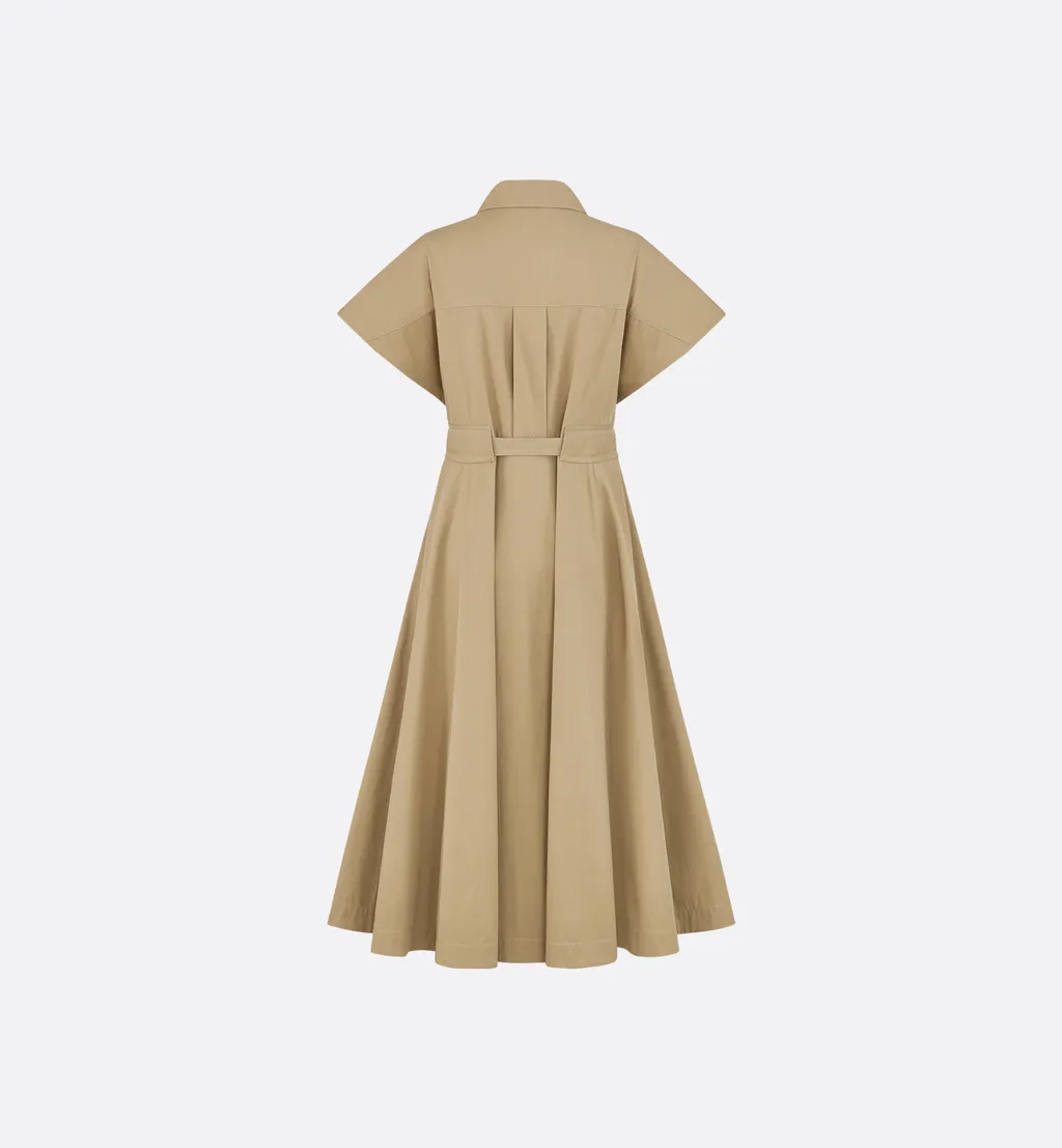 Dioriviera Mid-Length Belted Shirtdress