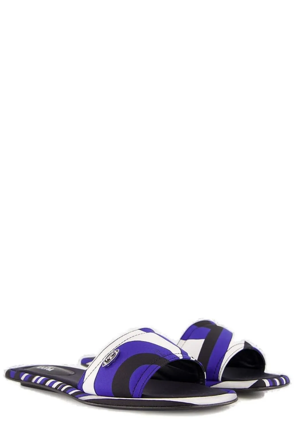 Pucci Yummy Logo Plaque Sandals