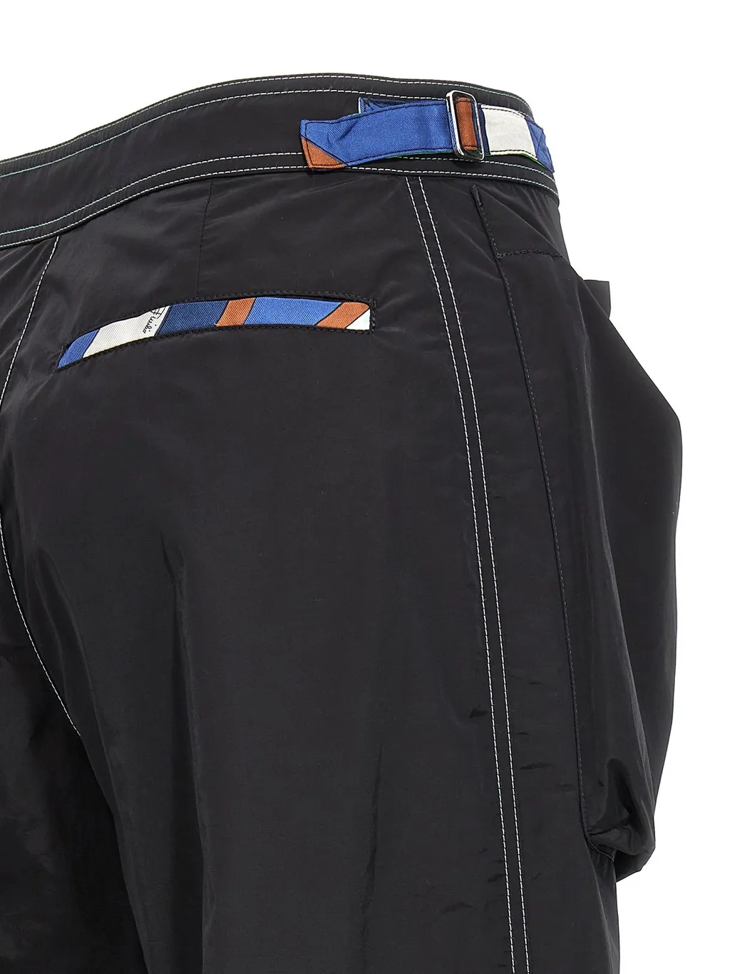 Pucci High-Waist Straight-Leg Trousers