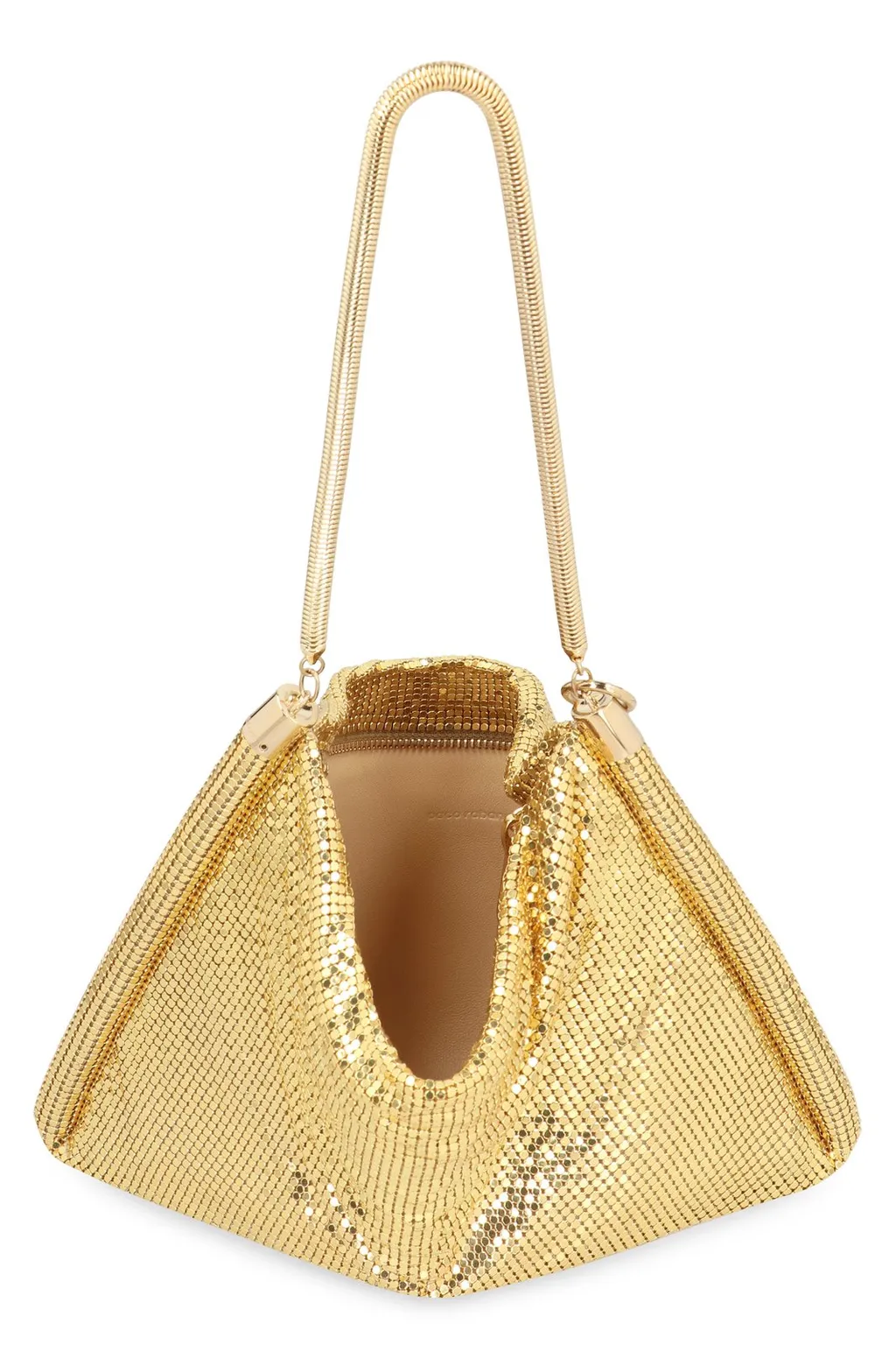 Paco Rabanne Pixel Tube Embellished Shoulder Bag