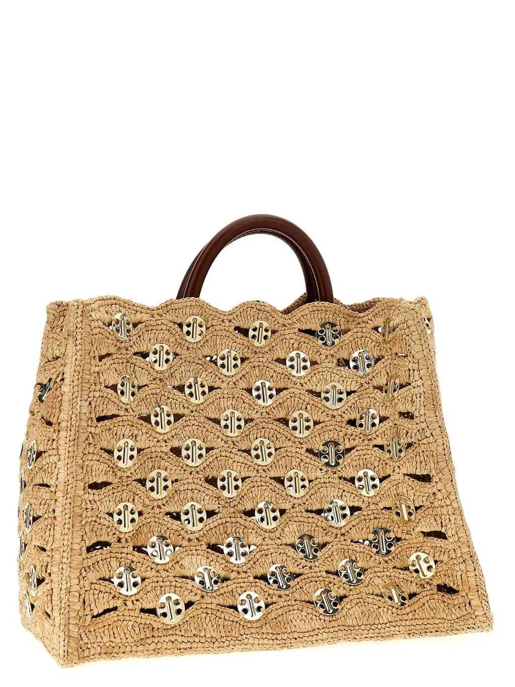 Paco Rabanne Sac A Main Disc-Link Top Handle Bag