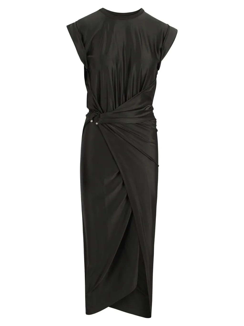 Paco Rabanne	Draped Long Dress