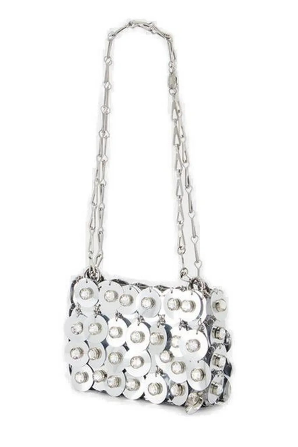 Paco Rabanne Sparkle Disc Shoulder Bag