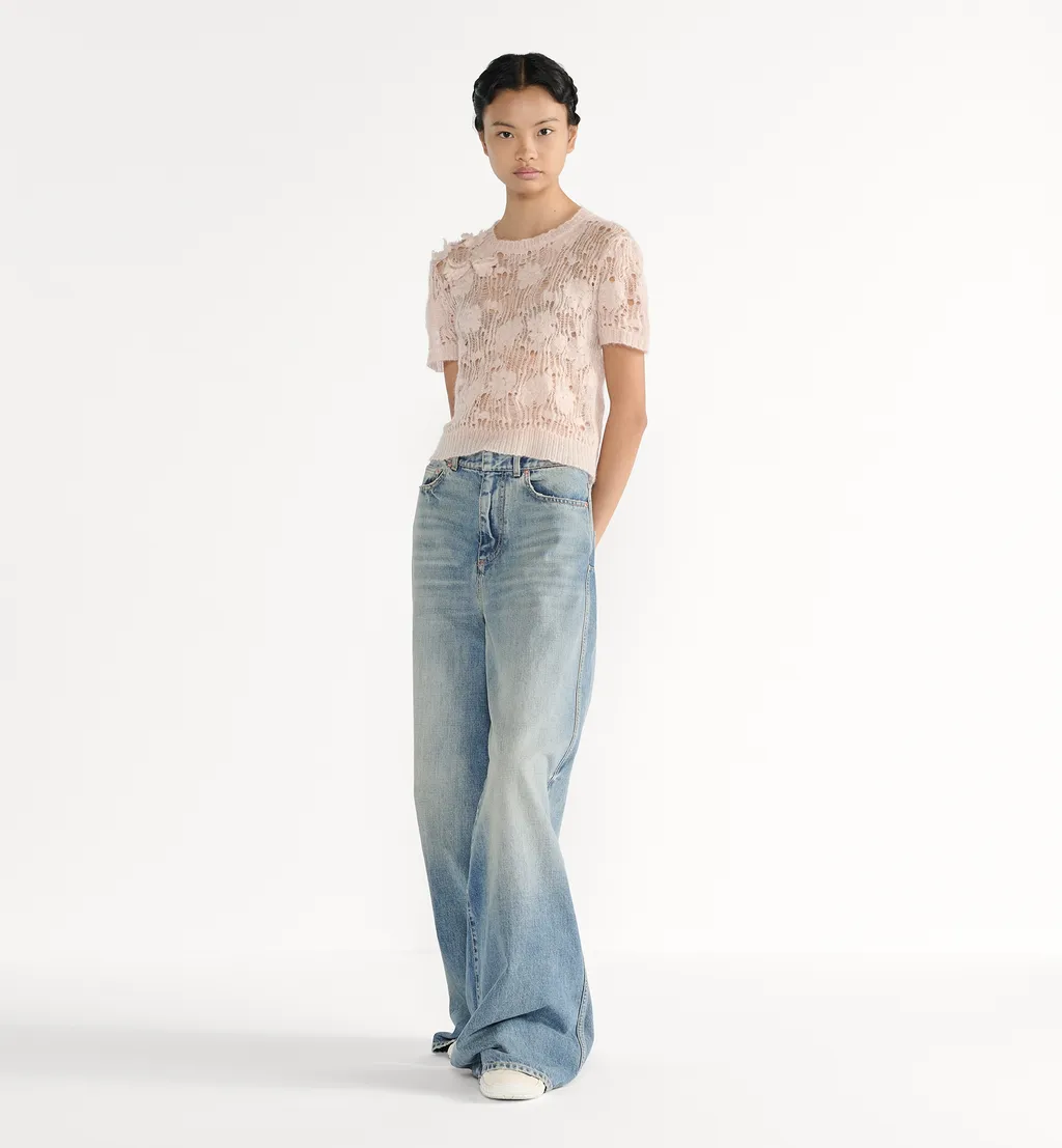 Short-Sleeved Sweater