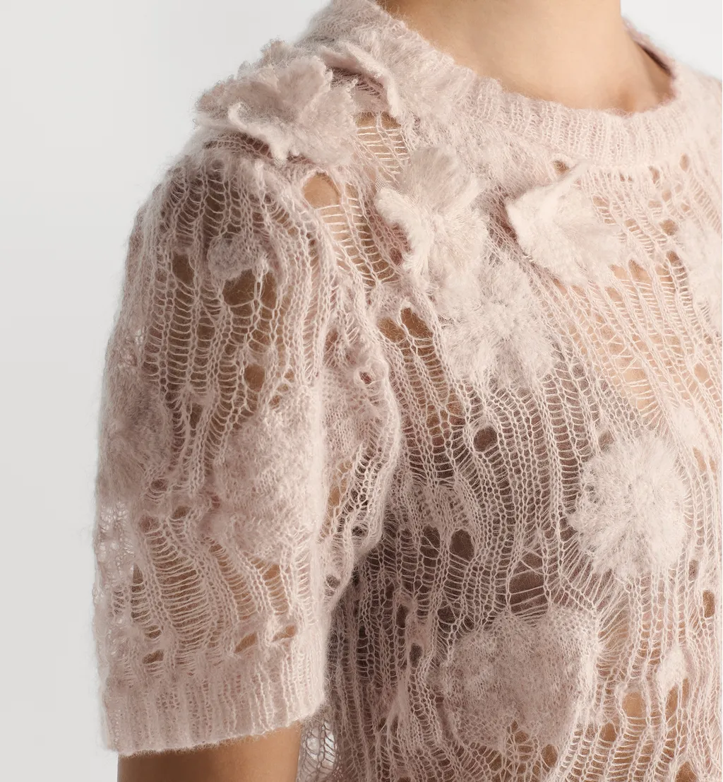 Short-Sleeved Sweater