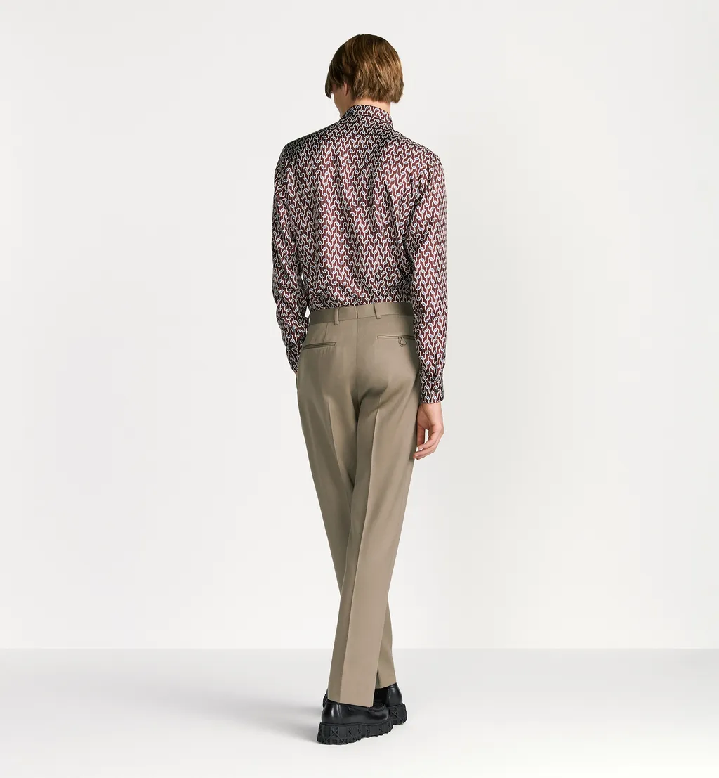 Shirt With Dior Entrelacé Motif