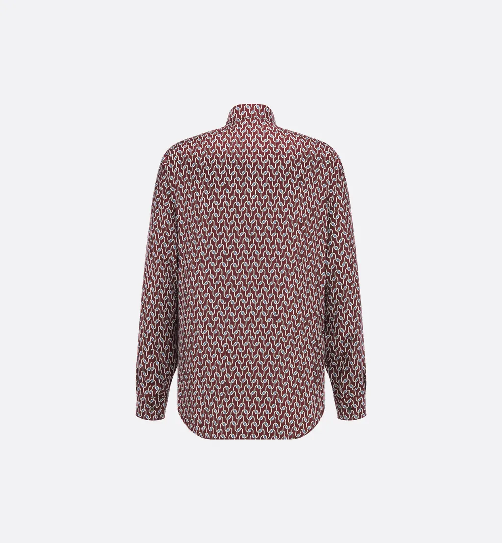 Shirt With Dior Entrelacé Motif