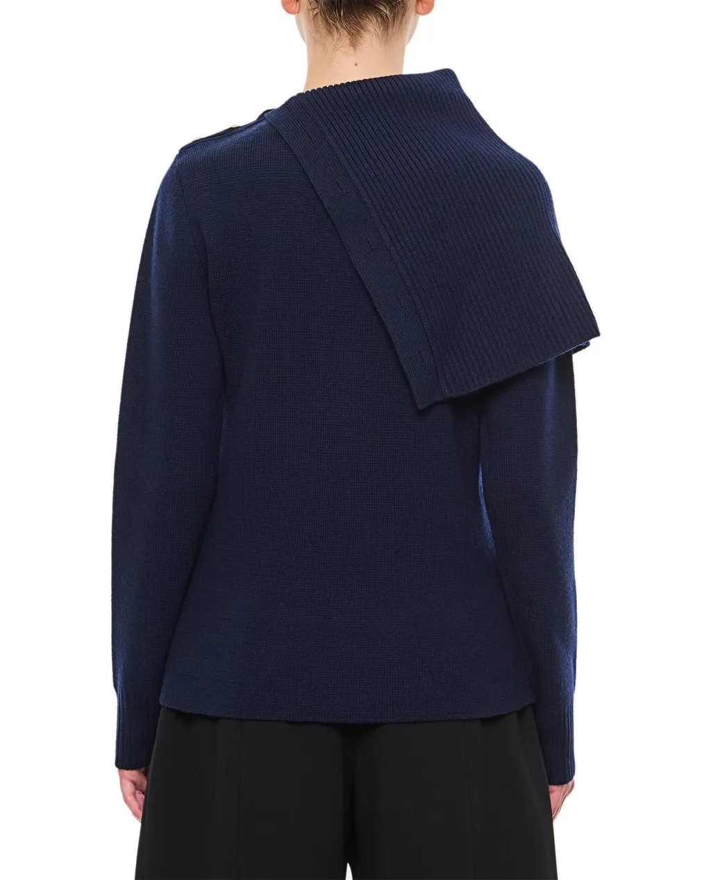 Paco Rabanne Oversize Turtleneck Jumper