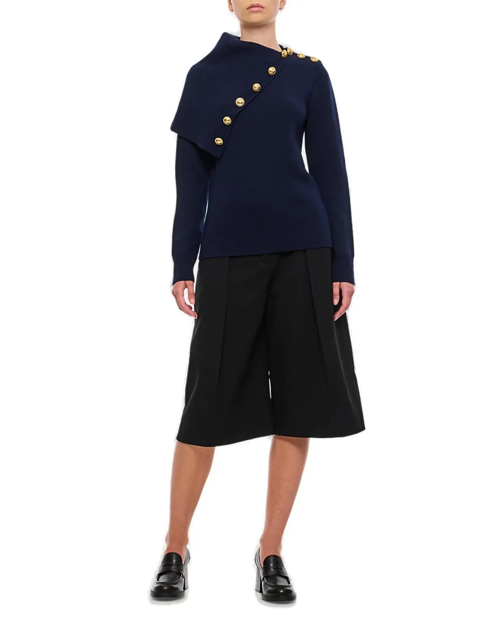 Paco Rabanne Oversize Turtleneck Jumper