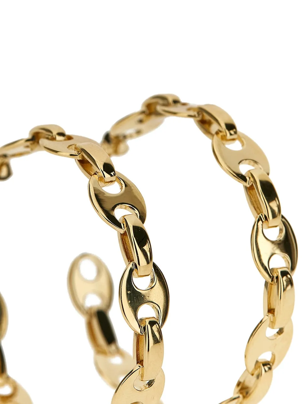 Paco Rabanne Eight Link Nano Hoop Earrings