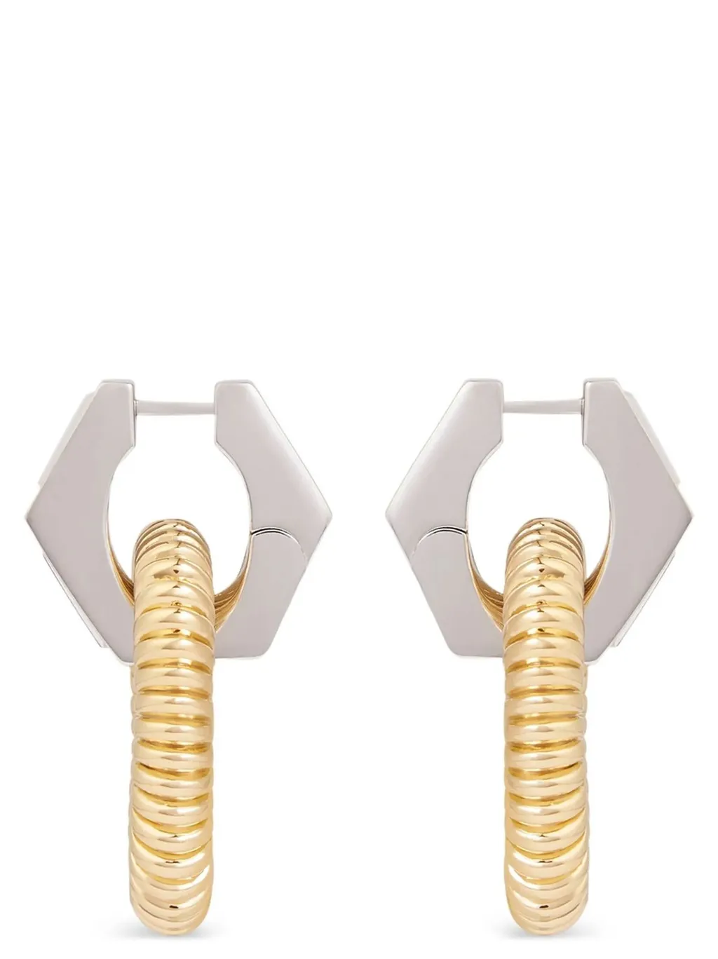 Paco Rabanne Embellished Xl Link Earrings
