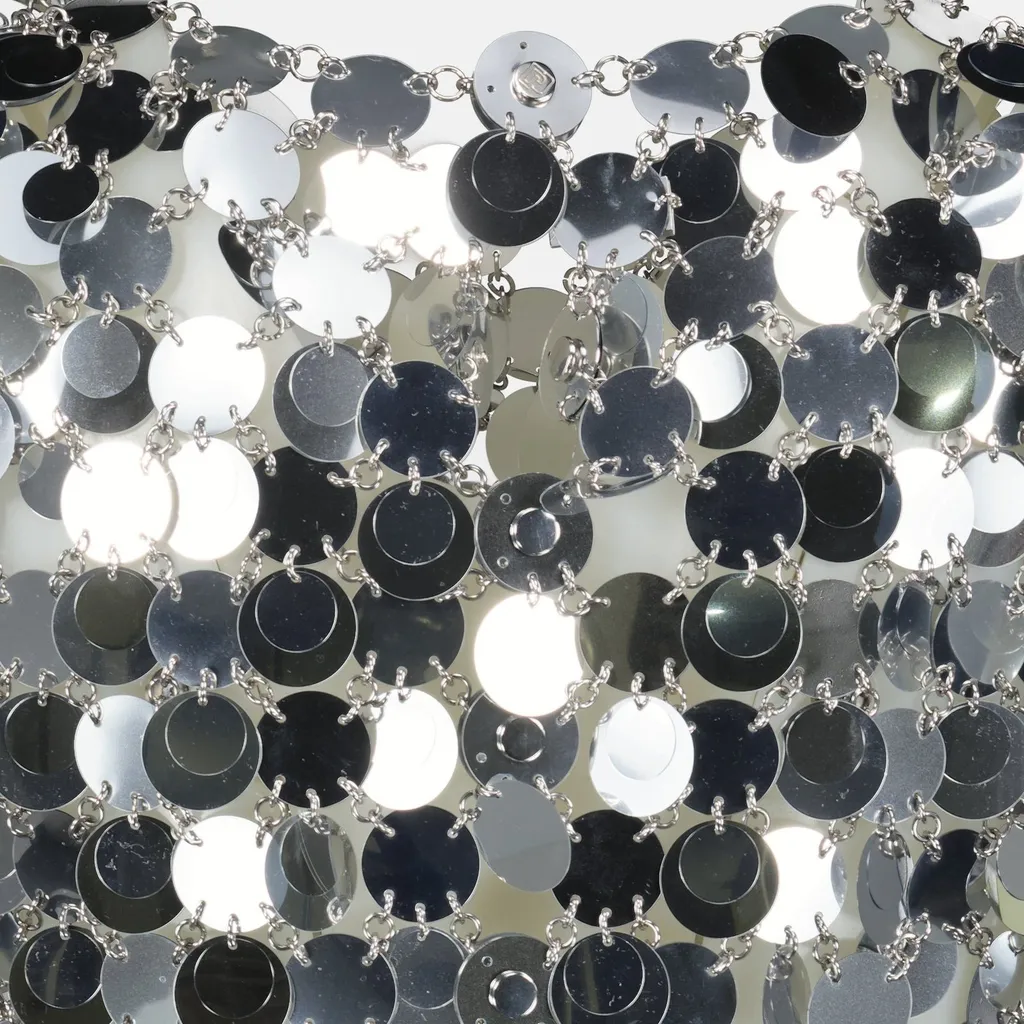 Paco Rabanne The Iconic Sparkle Discs Dress
