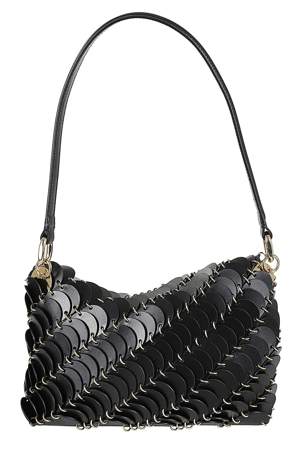 Paco Rabanne Embellished Linked Shoulder Bag