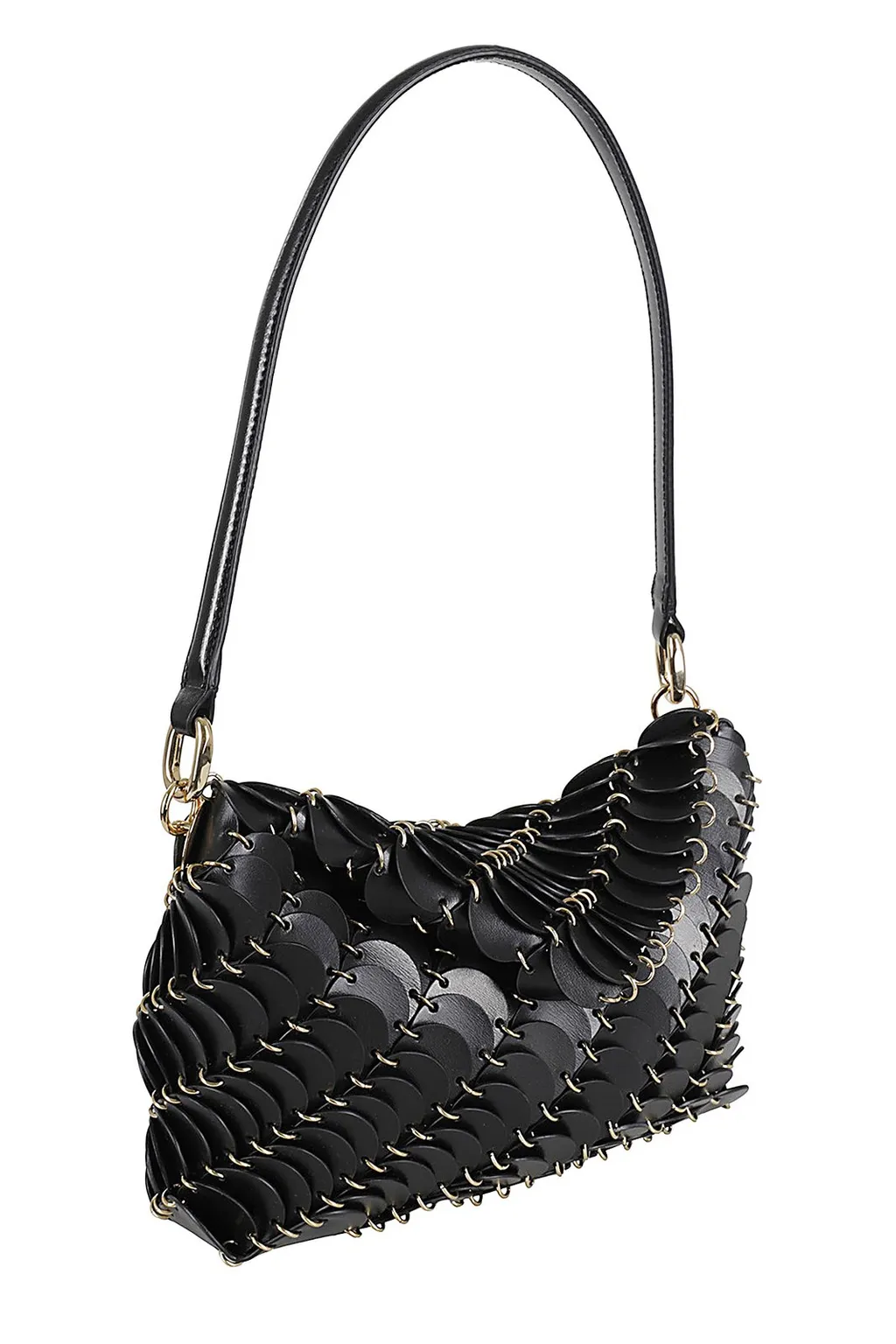 Paco Rabanne Embellished Linked Shoulder Bag