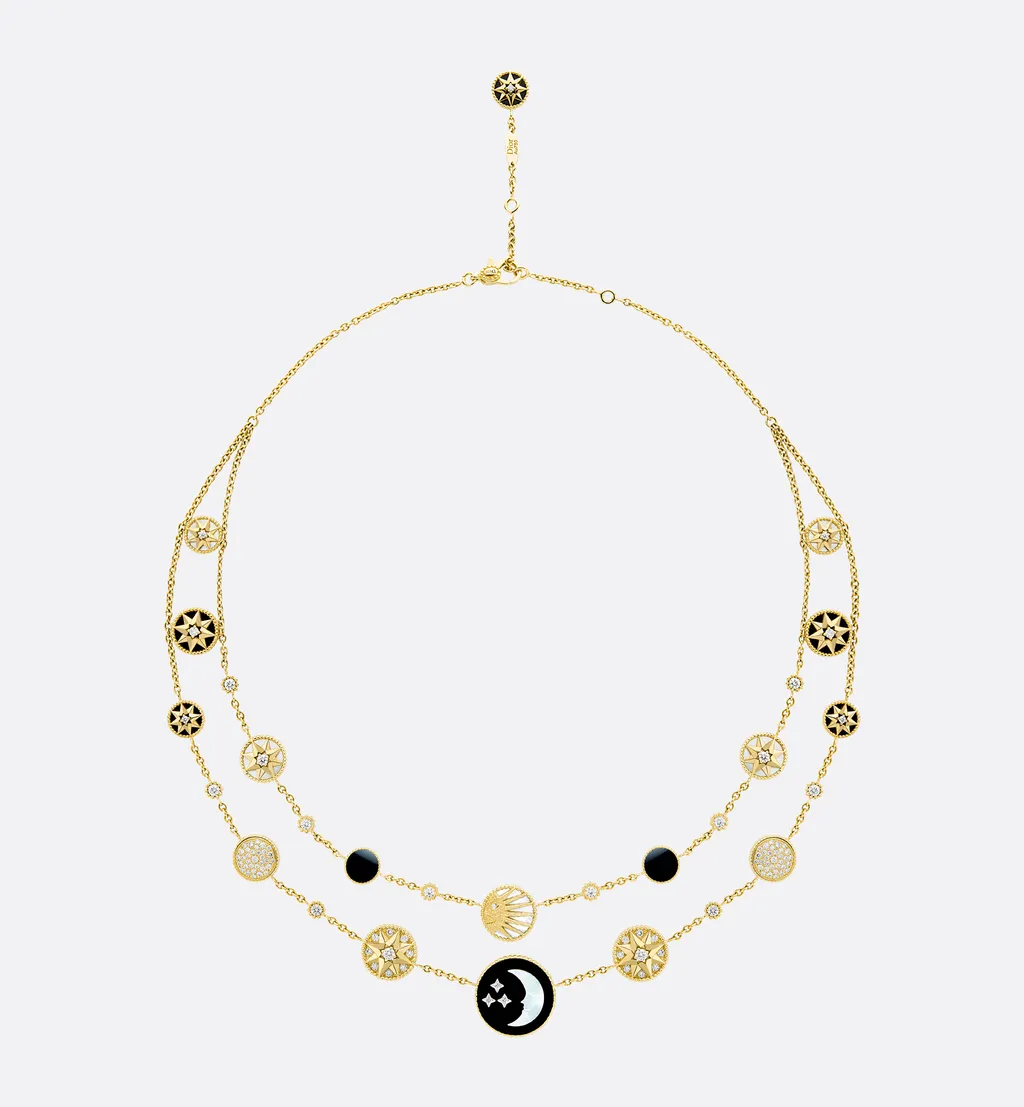 Rose Des Vents And Rose CÉLeste Necklace