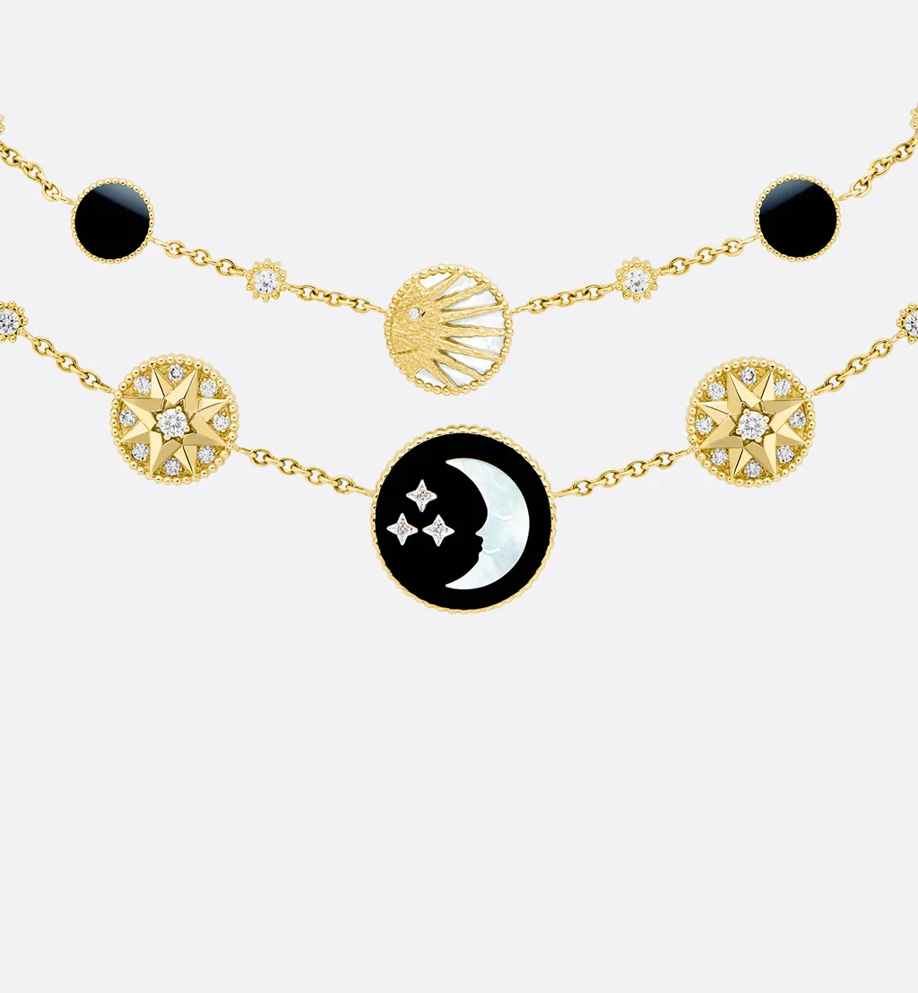 Rose Des Vents And Rose CÉLeste Necklace