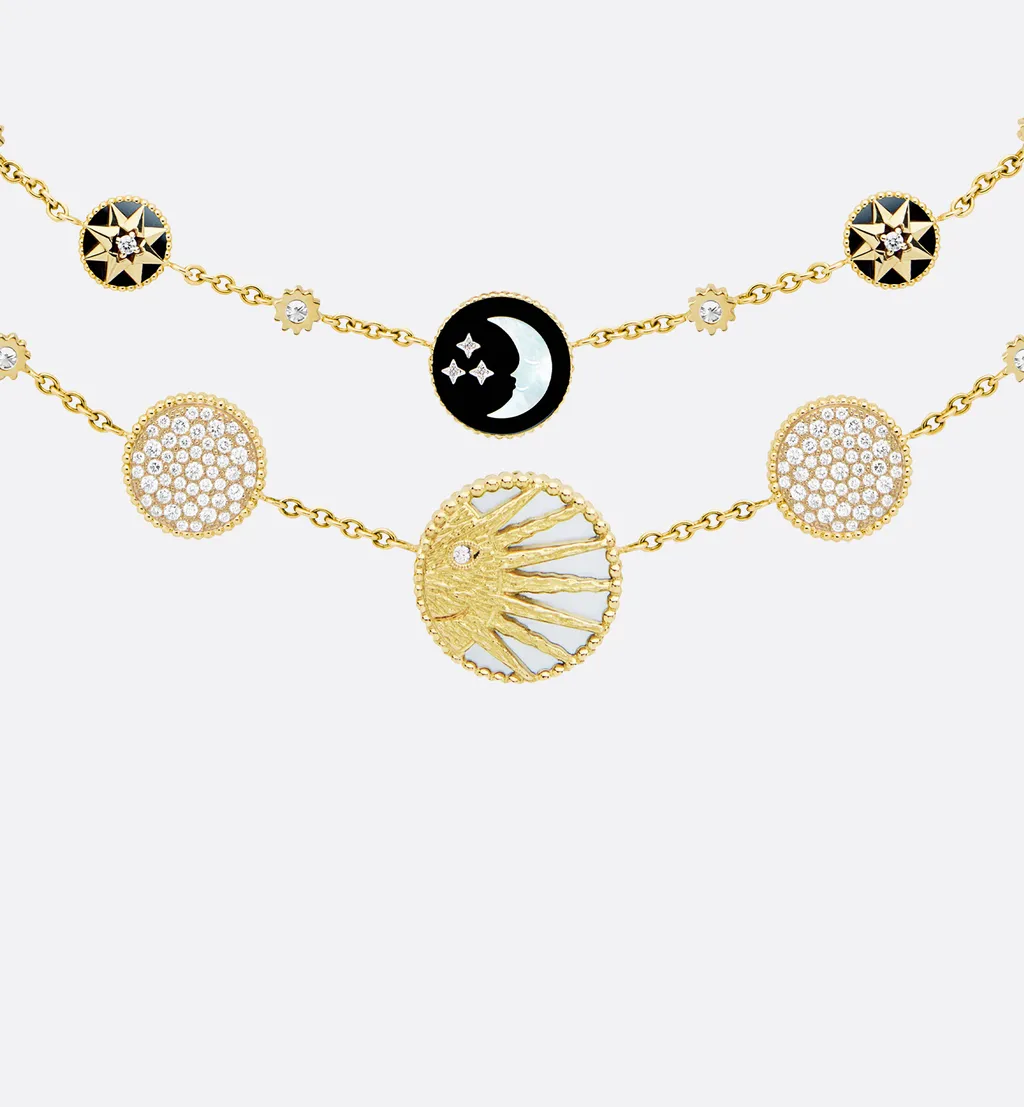 Rose Des Vents And Rose CÉLeste Necklace
