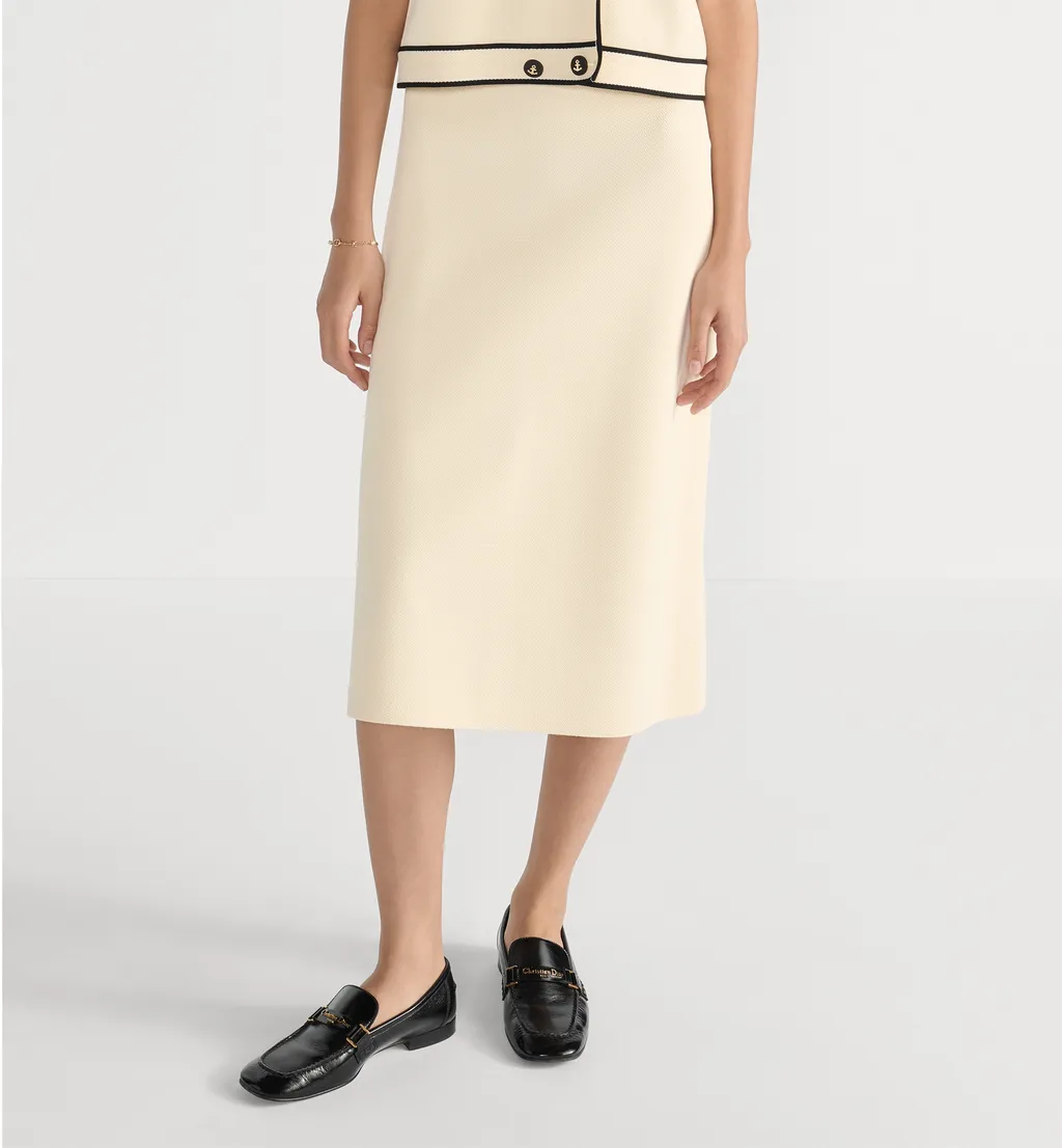 Mid-Length Flared Skirt