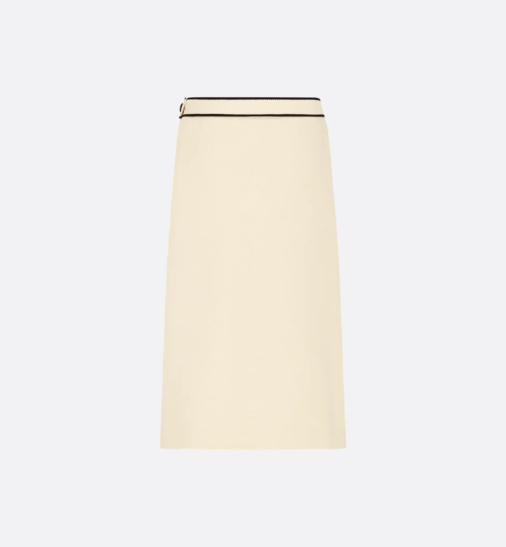 Mid-Length Flared Skirt
