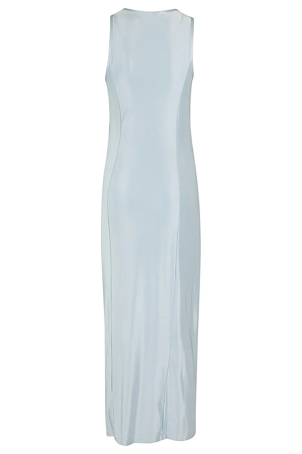 Paco Rabanne Sleeveless Ruched Pression Dress