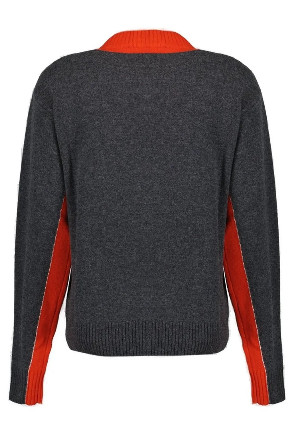 Paco Rabanne Colour-Block Crewneck Knitted Jumper
