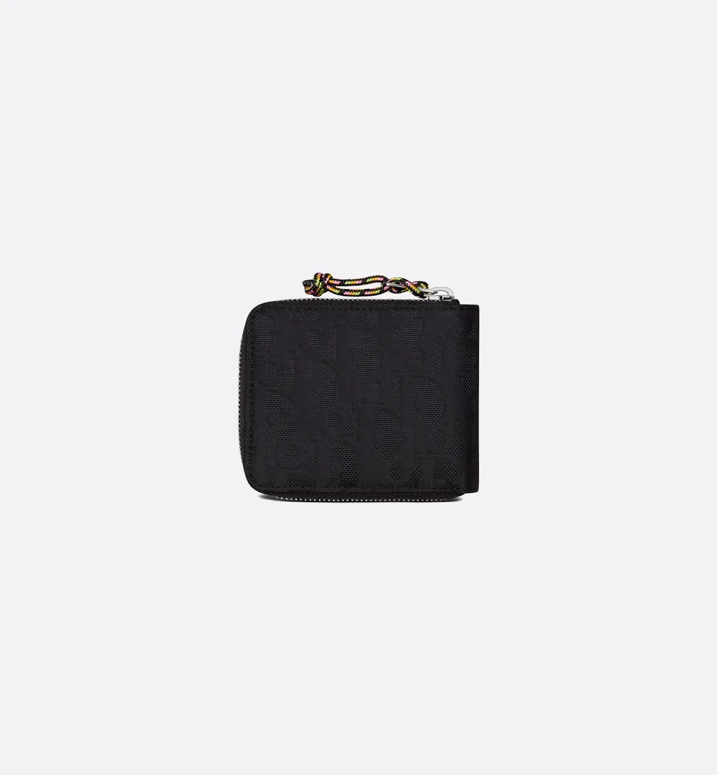 Dior And Lewis Hamilton Zipped Wallet