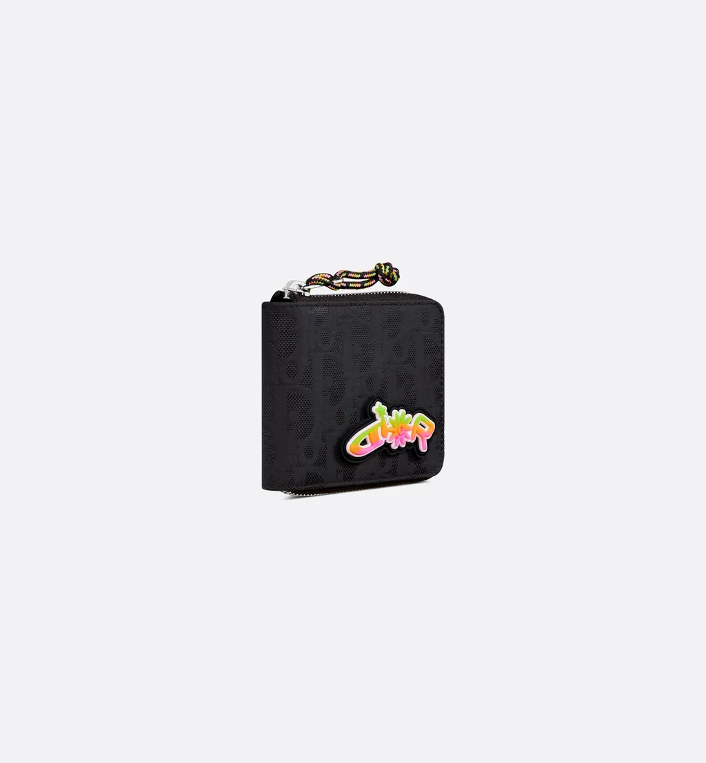 Dior And Lewis Hamilton Zipped Wallet