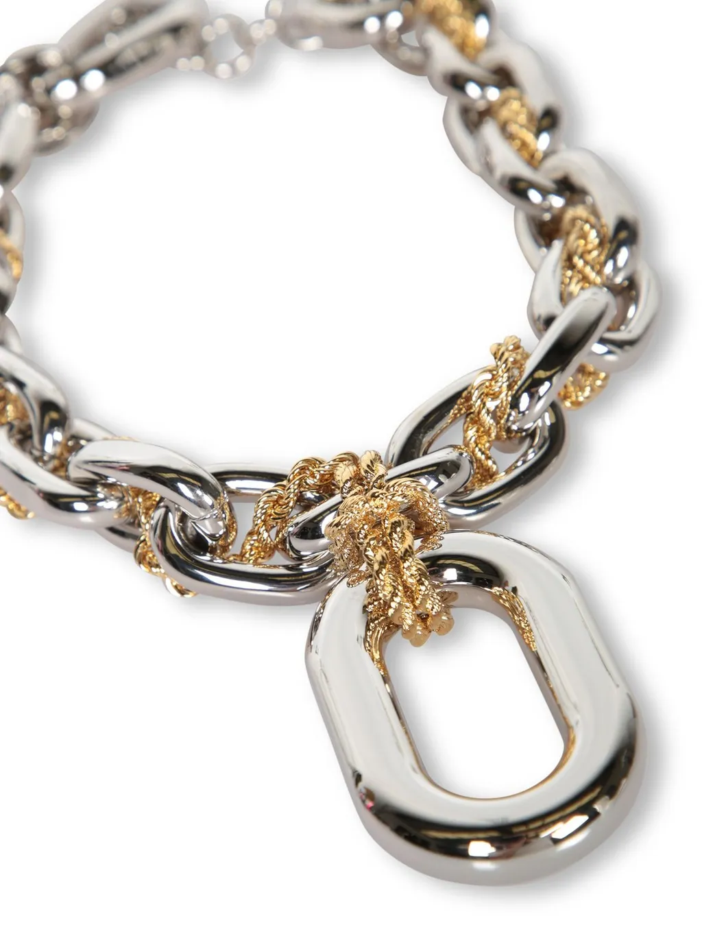 Paco Rabanne Paco Pendant Chain Necklace