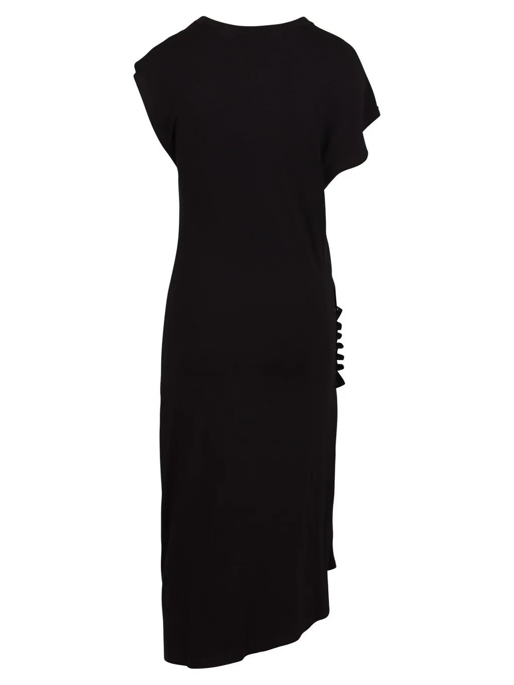 Paco Rabanne Draped Pression Jersey Dress