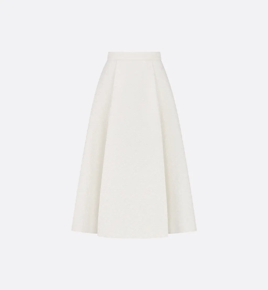 Mid-Length Flared Skirt