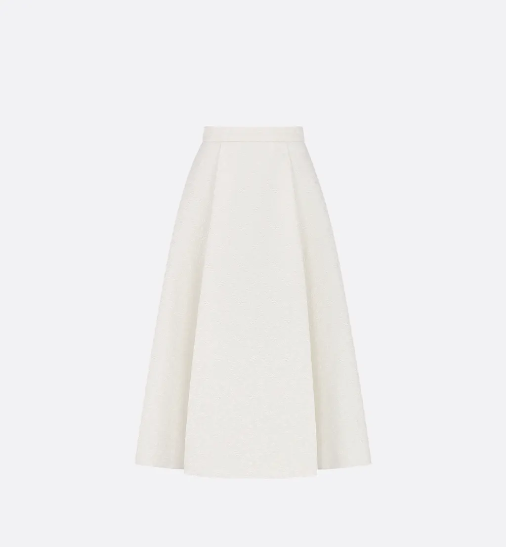 Mid-Length Flared Skirt
