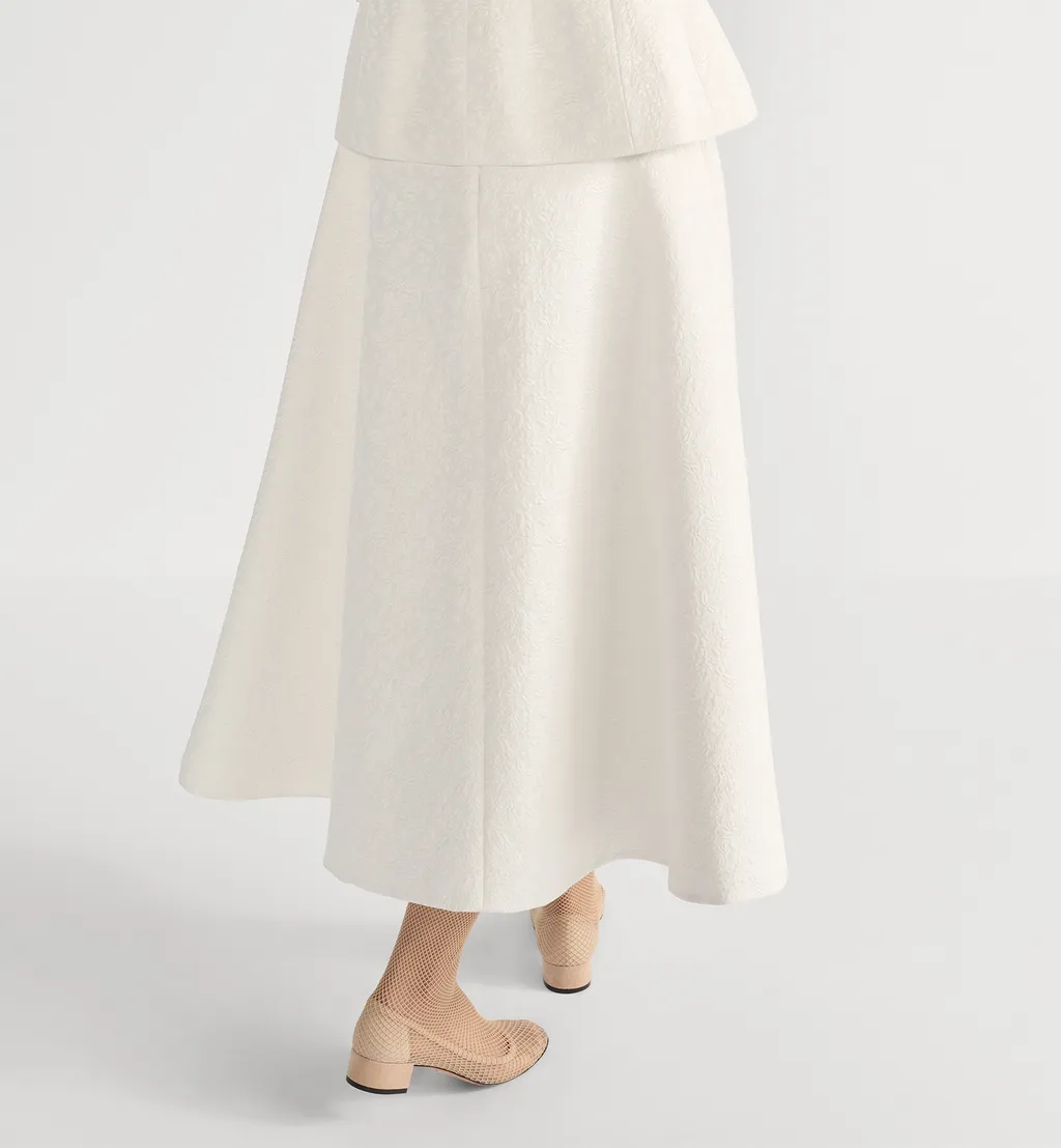 Mid-Length Flared Skirt