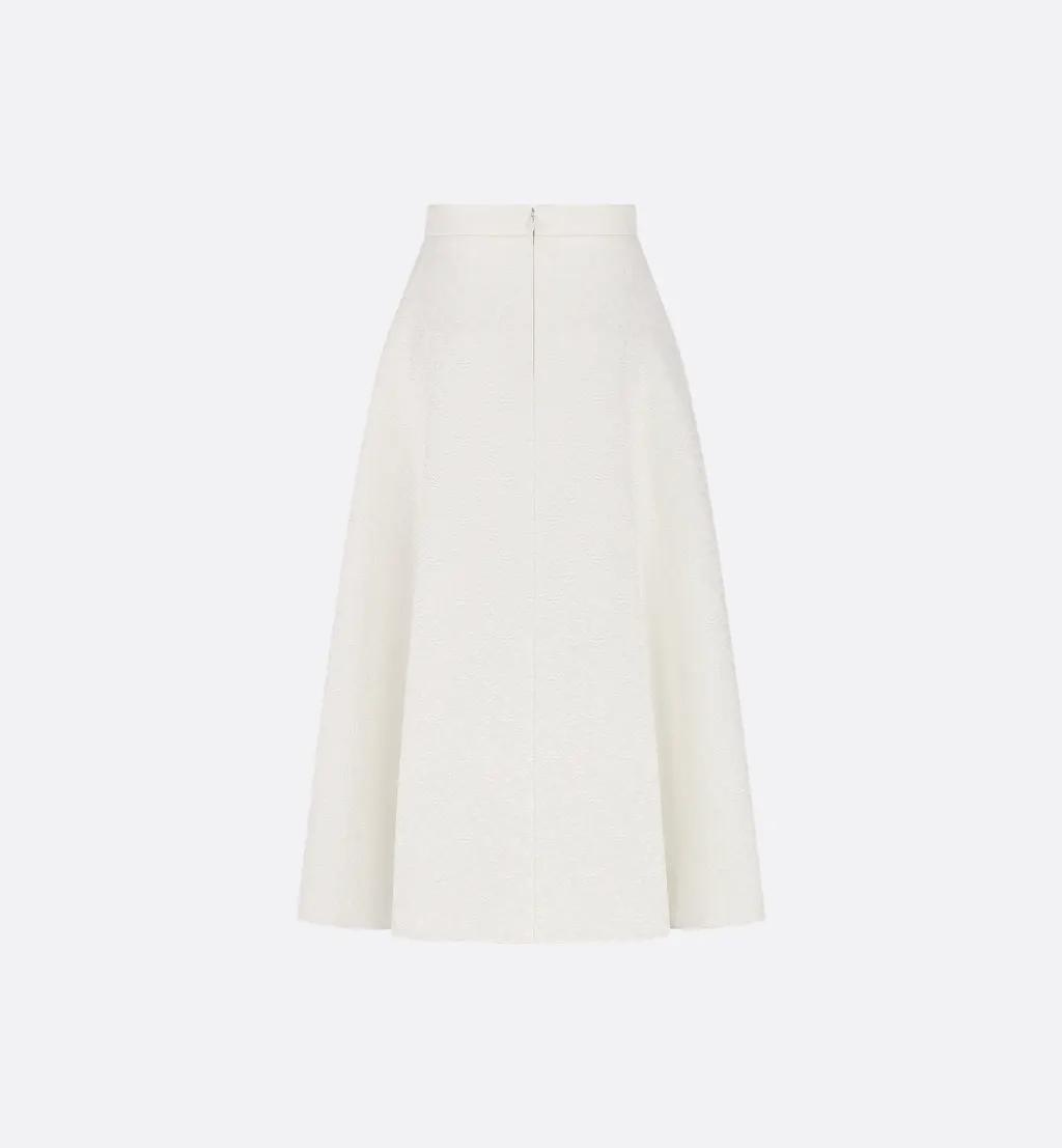 Mid-Length Flared Skirt