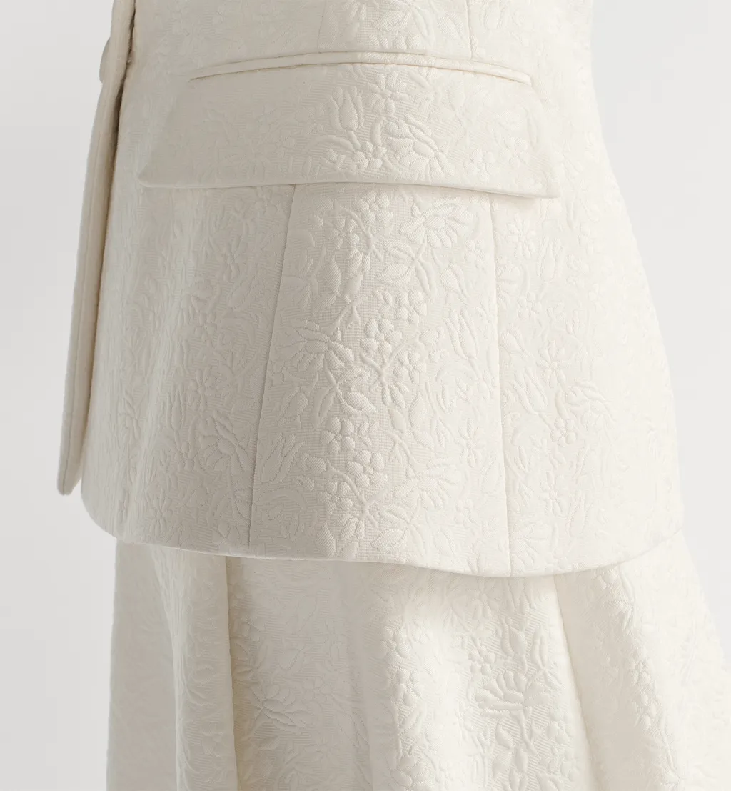 Mid-Length Flared Skirt