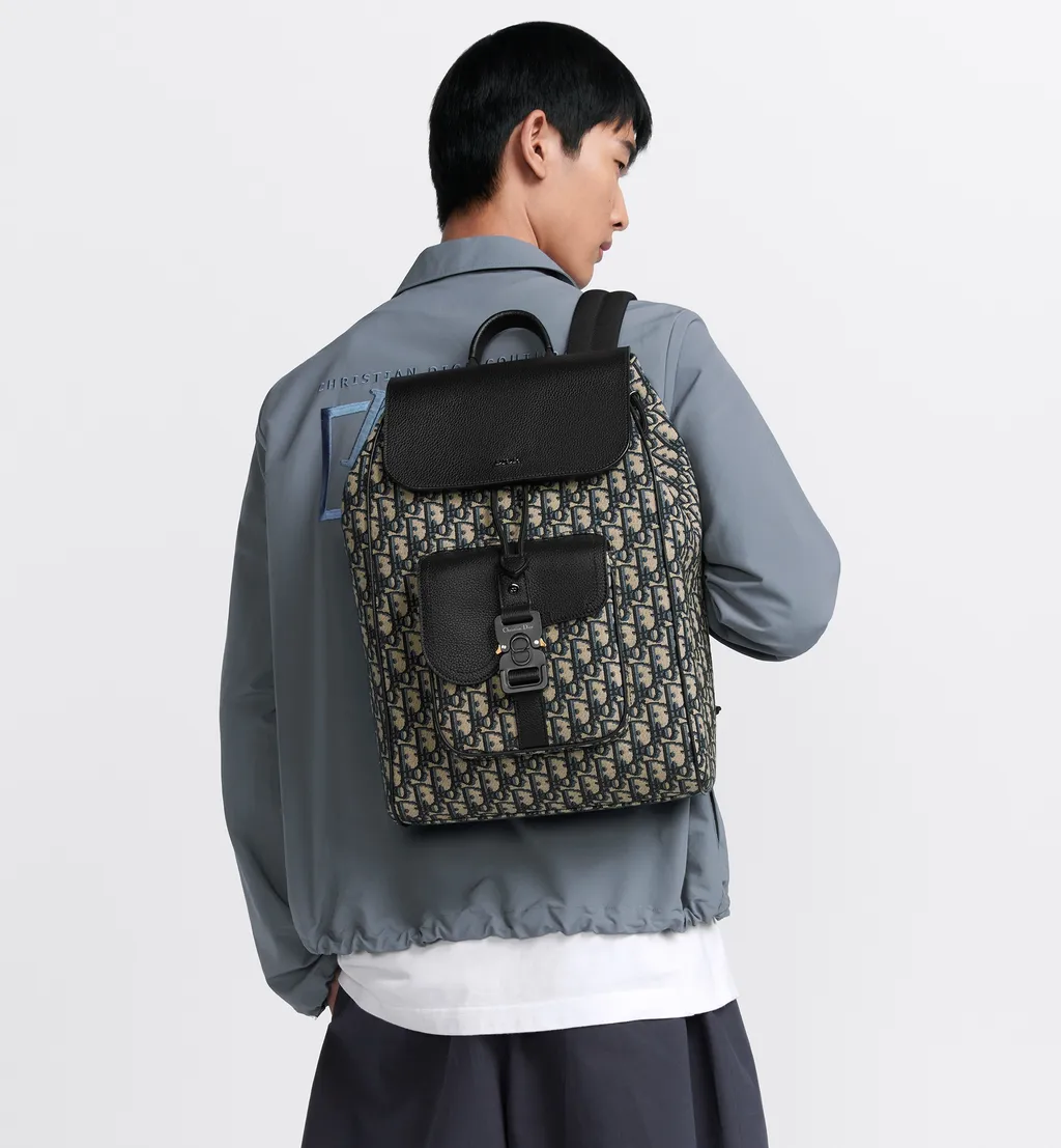 Saddle Backpack With Flap