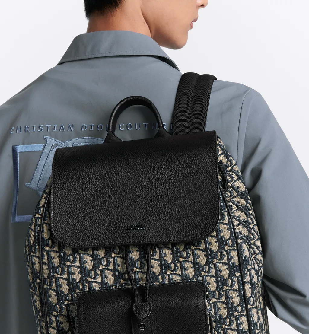 Saddle Backpack With Flap