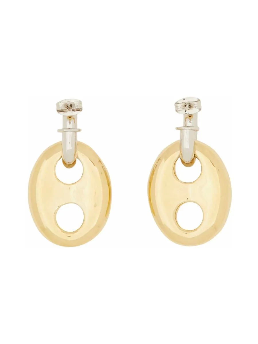 Paco Rabanne Xtra Eight Dang Earrings