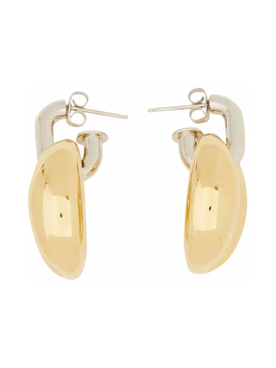 Paco Rabanne Xtra Eight Dang Earrings