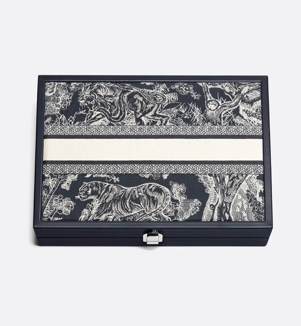 Large Embroidered Backgammon