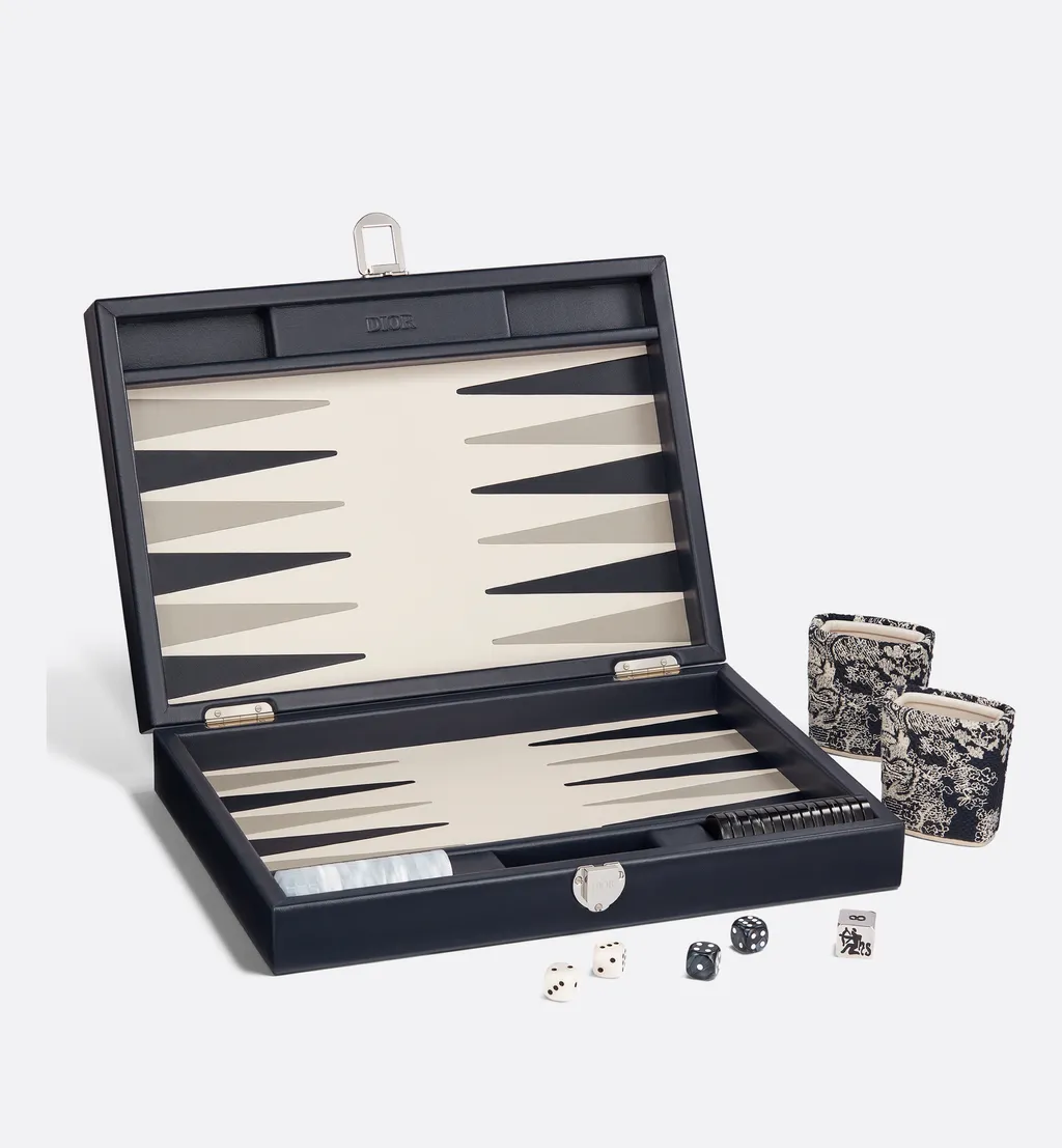 Large Embroidered Backgammon