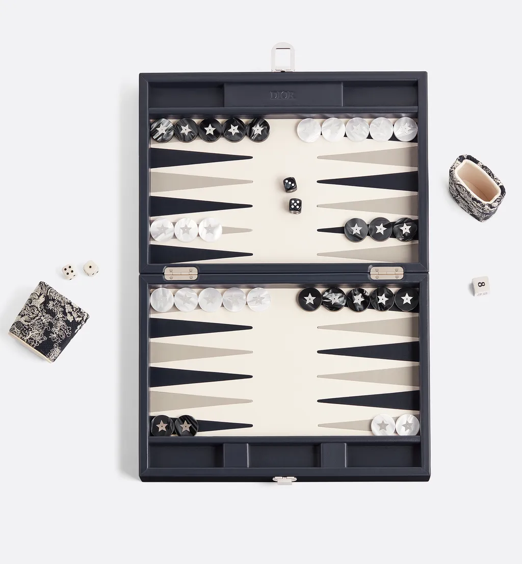 Large Embroidered Backgammon