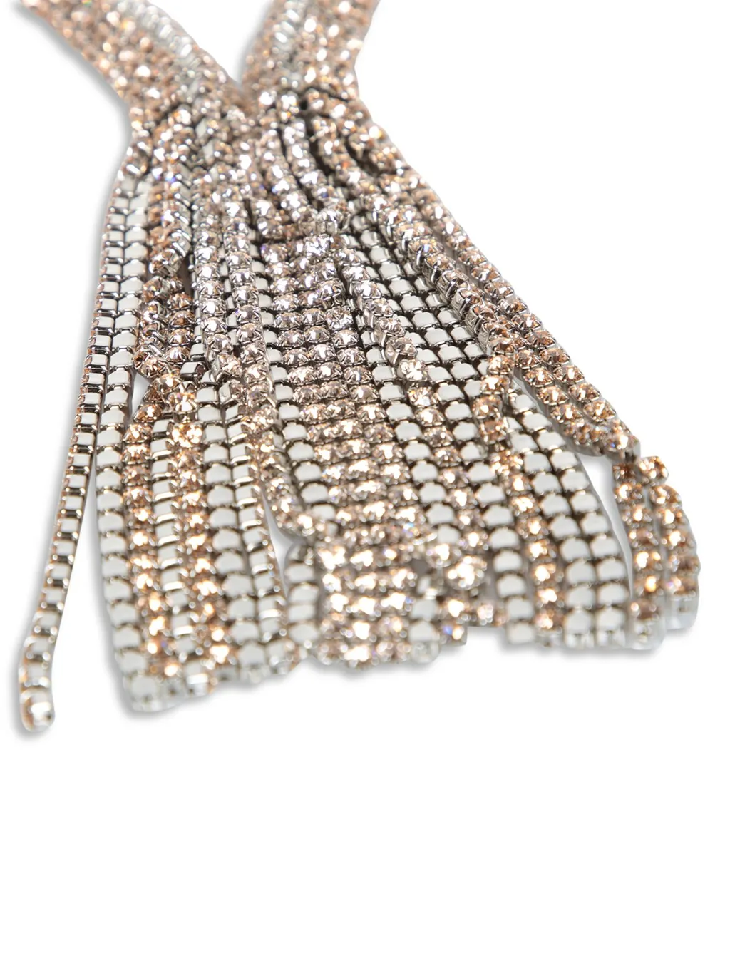 Paco Rabanne Rhinestone Dangling Detailed Necklace