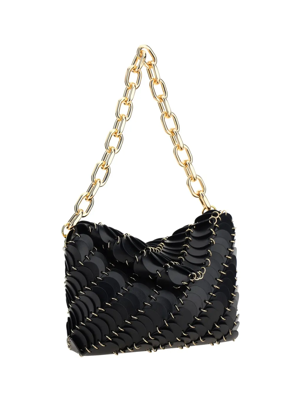 Paco Rabanne Panelled Chain-Link Shoulder Bag