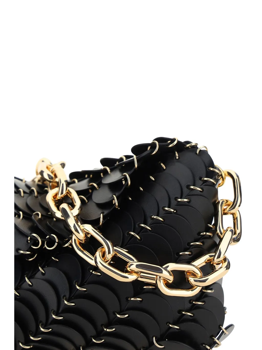 Paco Rabanne Panelled Chain-Link Shoulder Bag